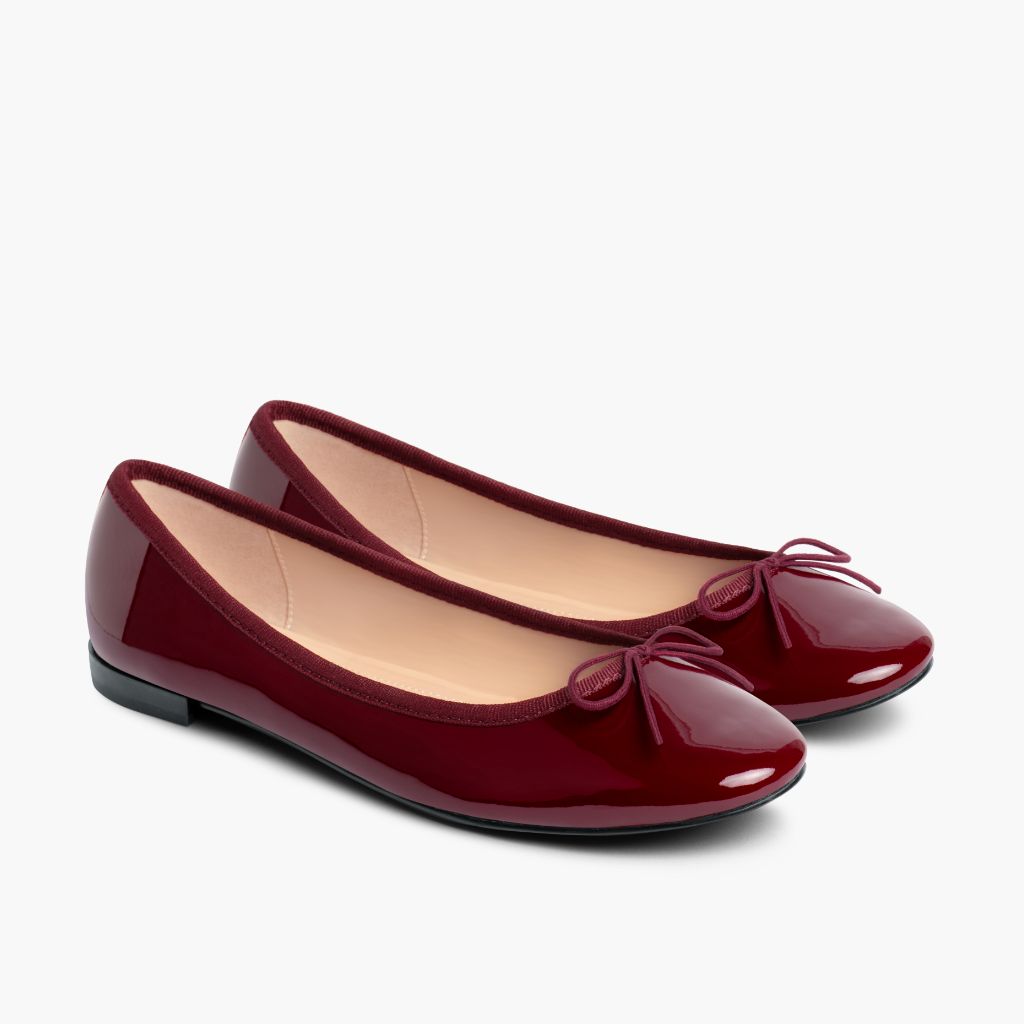Tiny Dancer | Burgundy Patent