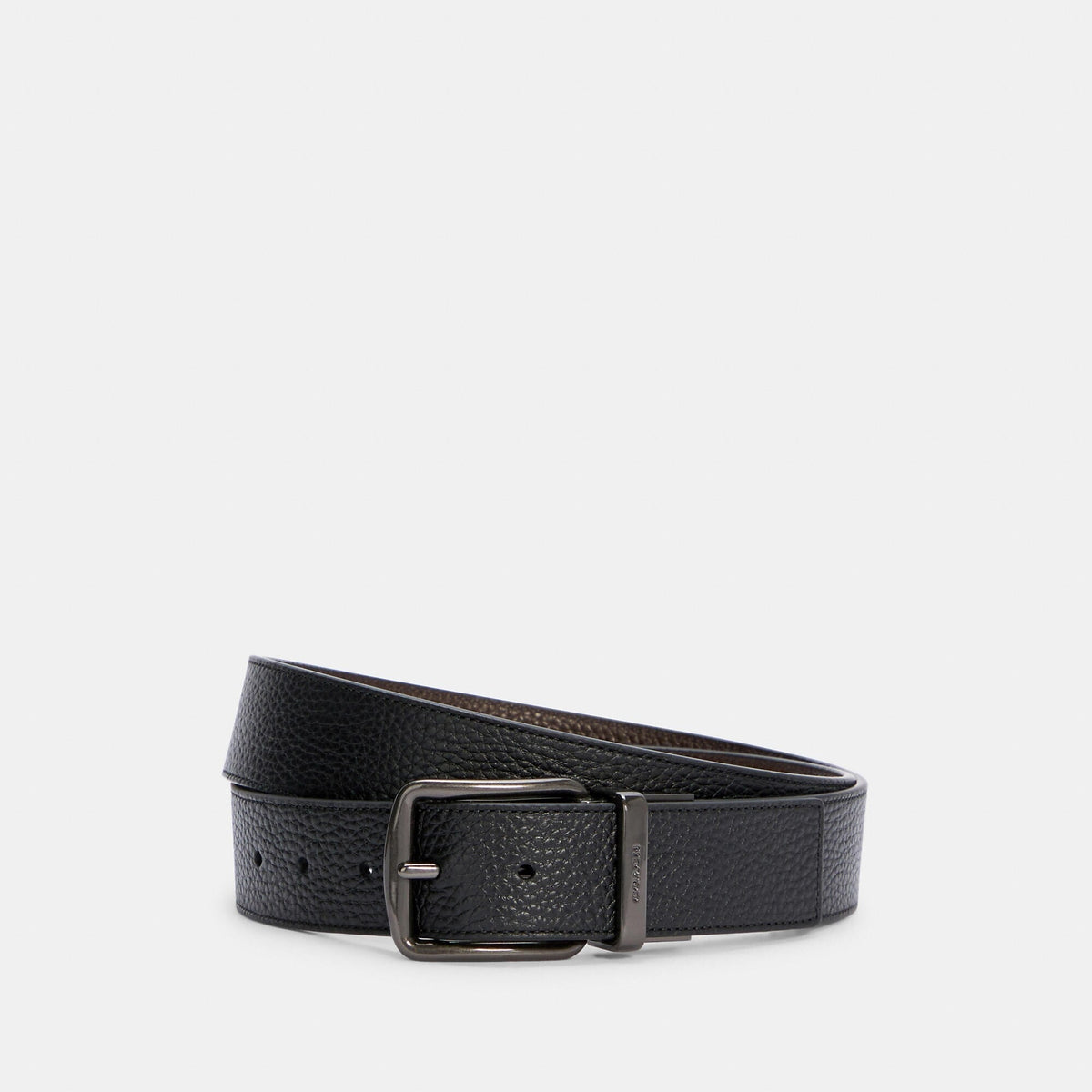 Coach Outlet Boxed Harness Buckle Cut To Size Reversible Belt, 38 Mm