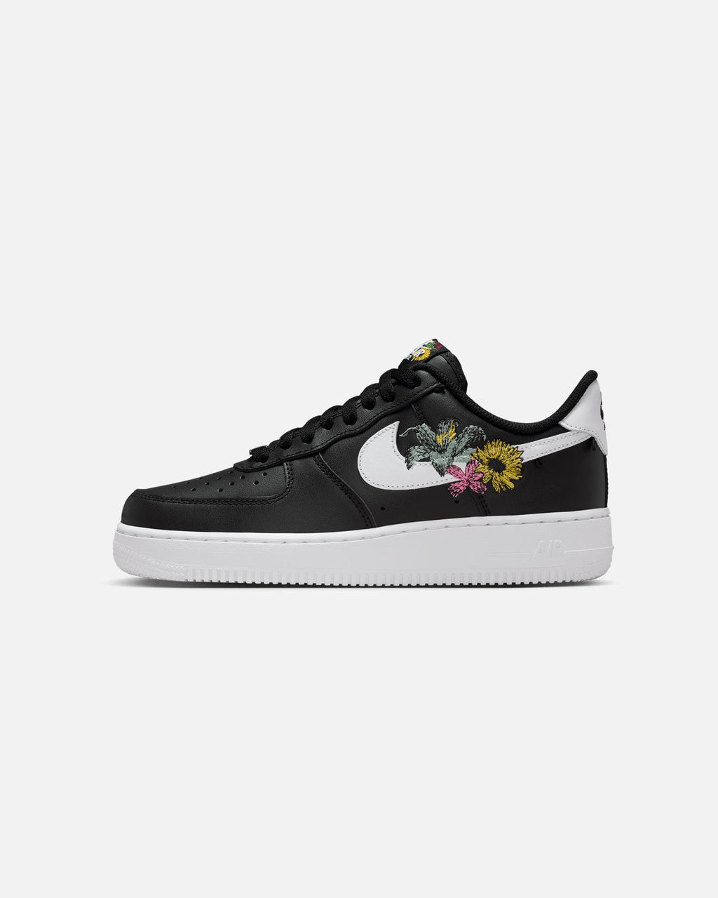 Nike Women's Air Force 1 '07 Premium "Flowers" Black/White
