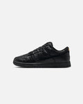 Nike Women's Dunk Low "Croc Skin" Black/Black