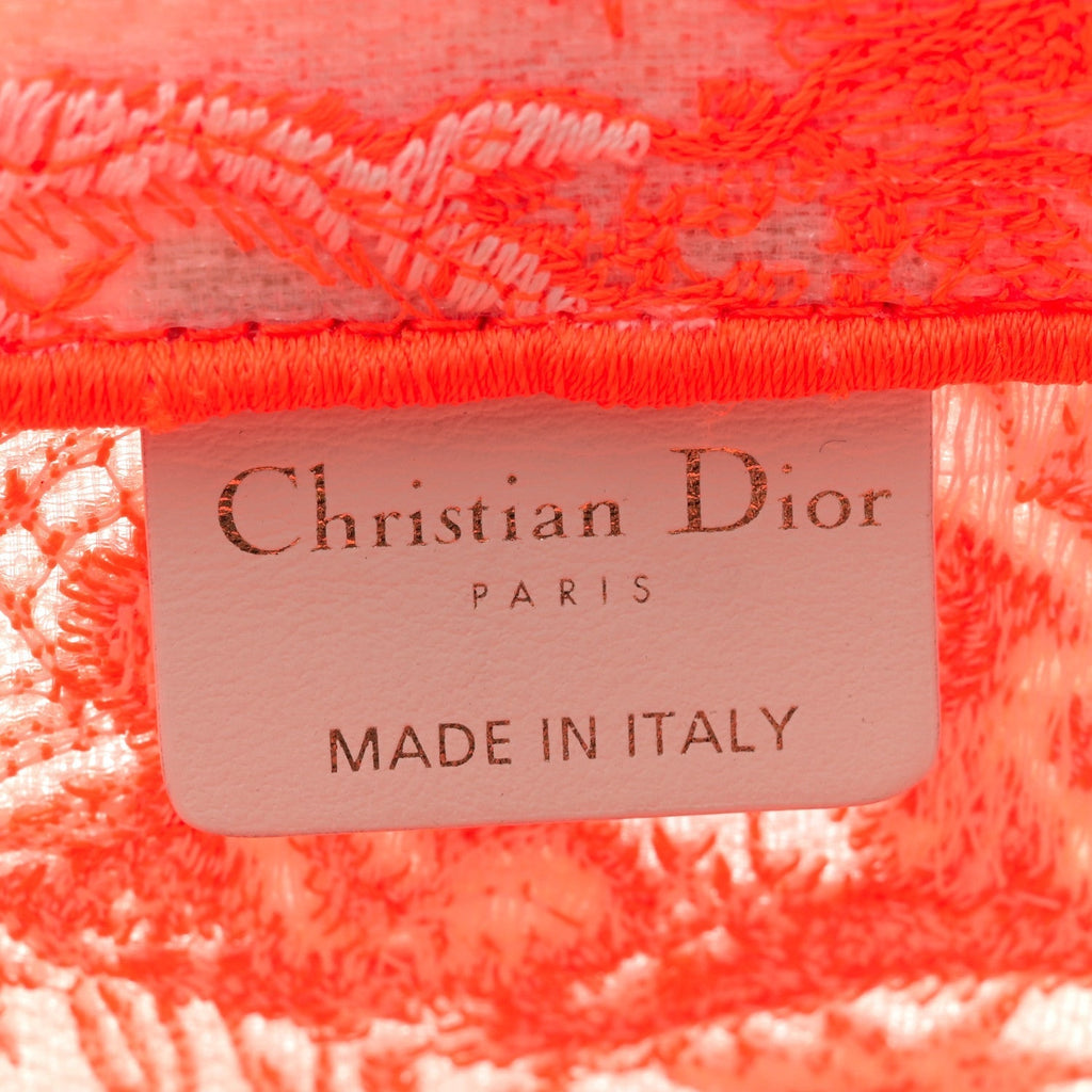Transparent Canvas Embroidered Medium Dioriviera Toile De Jouy Book Tote