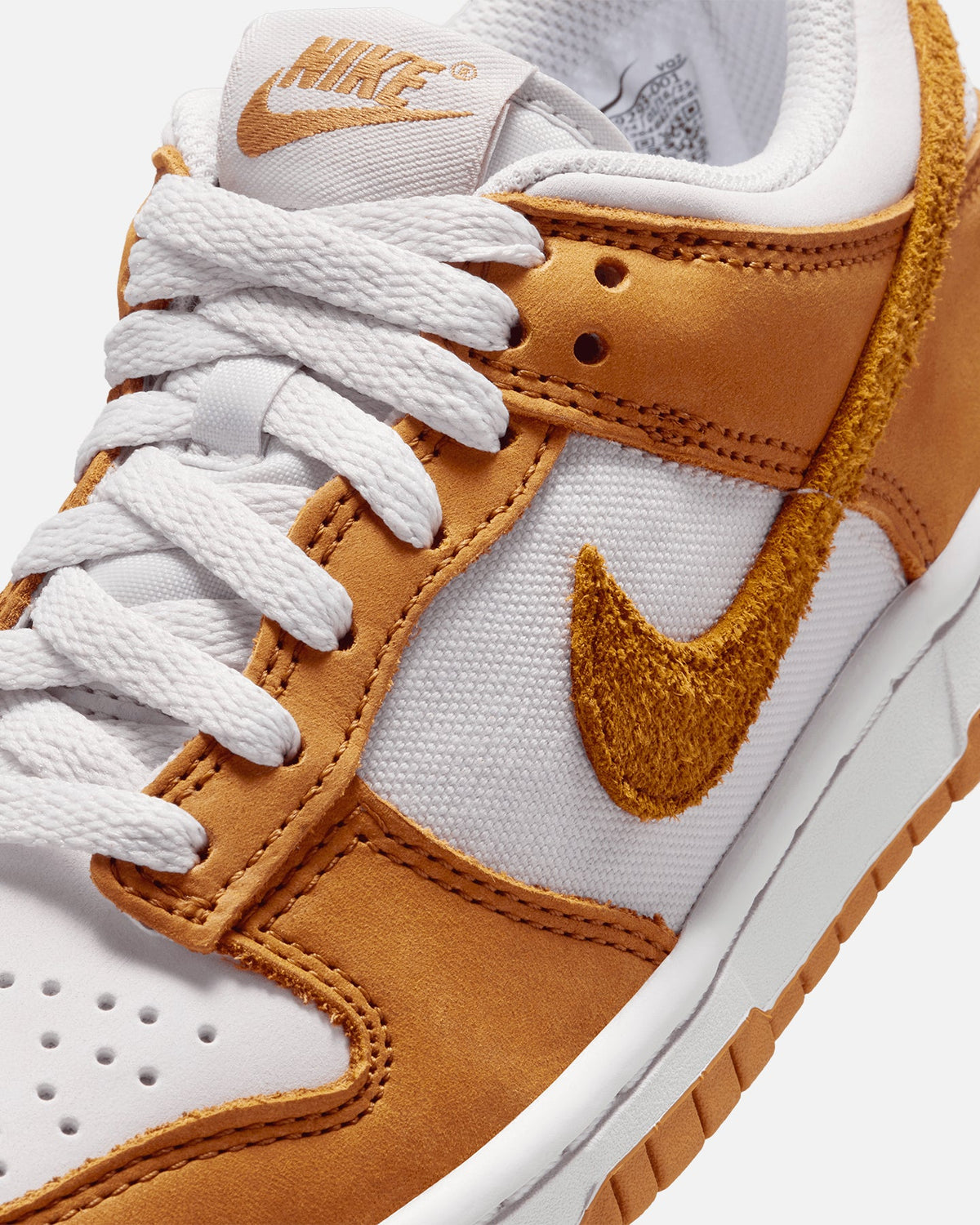 Nike Kids' Dunk Low SE (GS) Desert Ochre/White