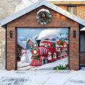 Christmas Choo-Choo | Christmas Garage Door Cover