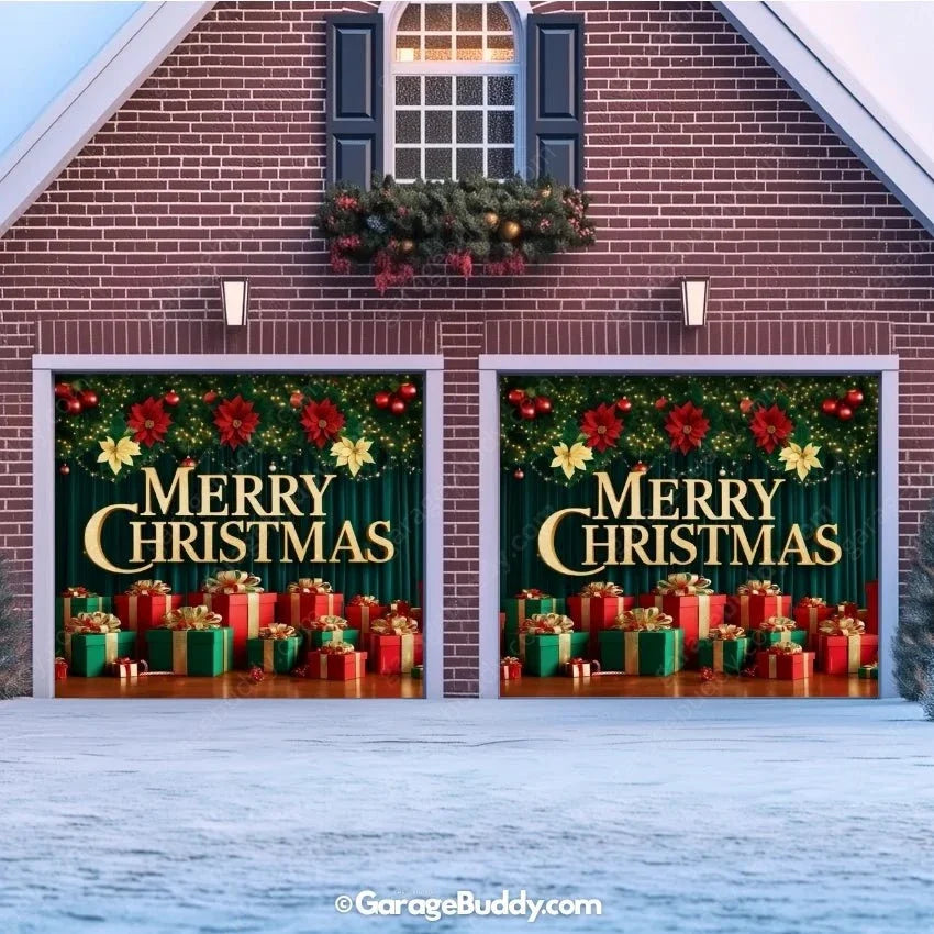 Christmas Joy | Christmas Garage Door Cover