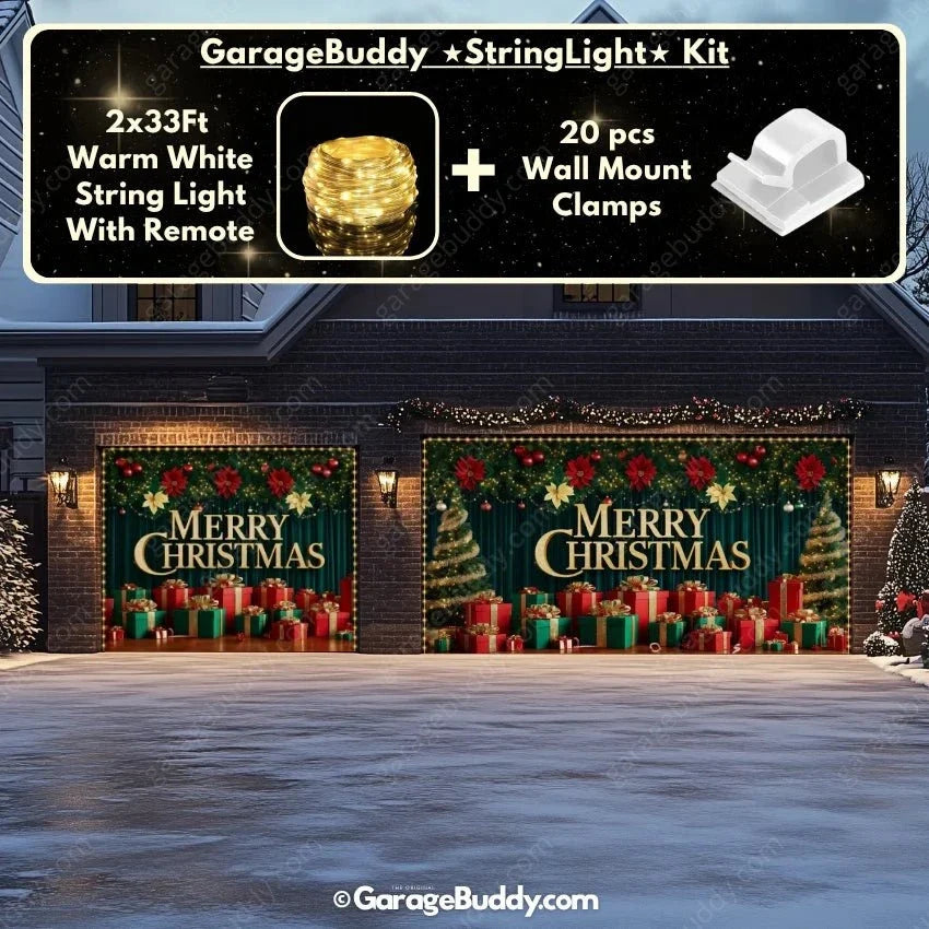 Christmas Joy | Christmas Garage Door Cover