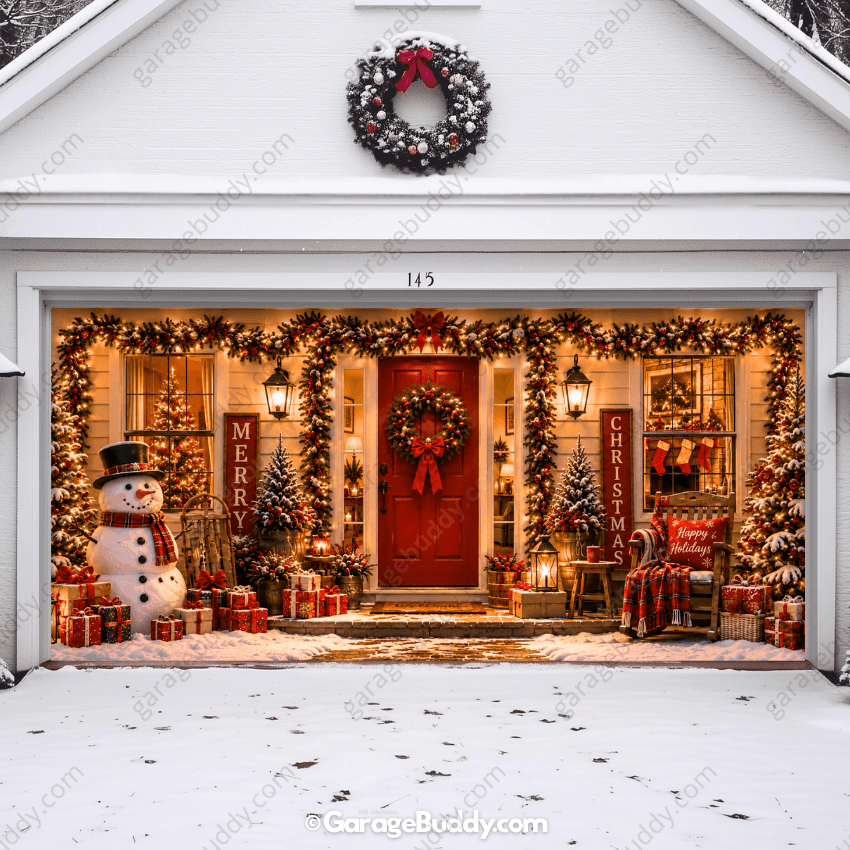 Christmas Welcome | Christmas Garage Door Cover