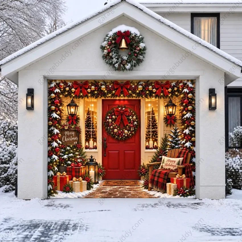 Christmas Welcome | Christmas Garage Door Cover