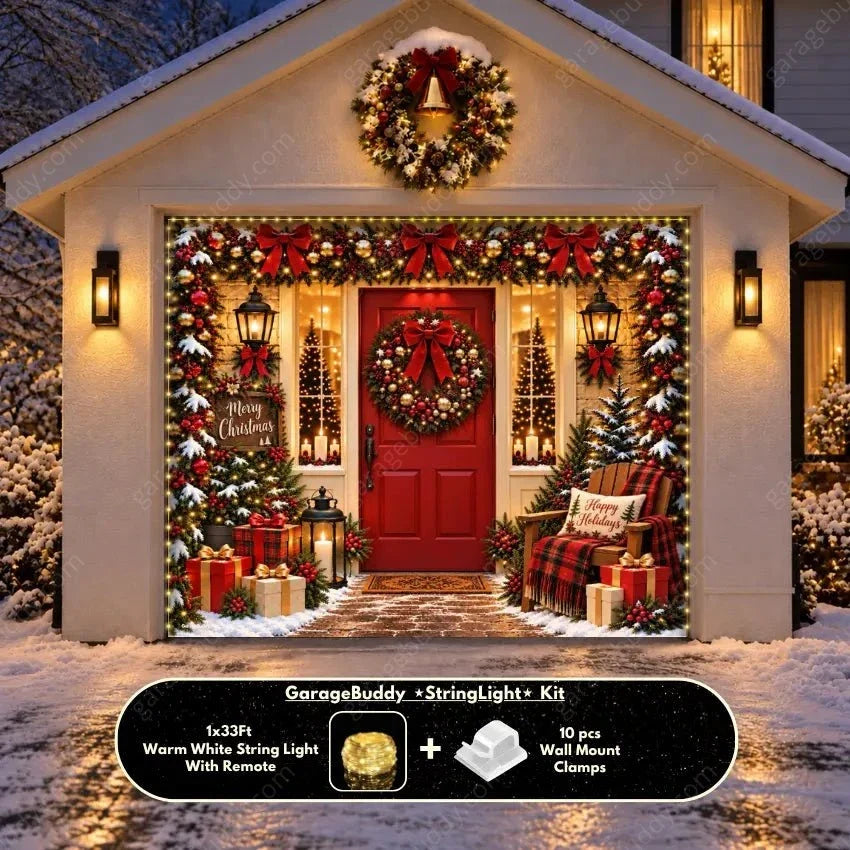 Christmas Welcome | Christmas Garage Door Cover