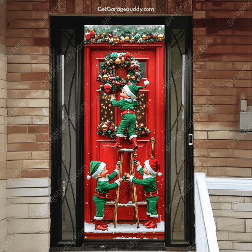 GarageBuddy | Christmas Front Door Covers