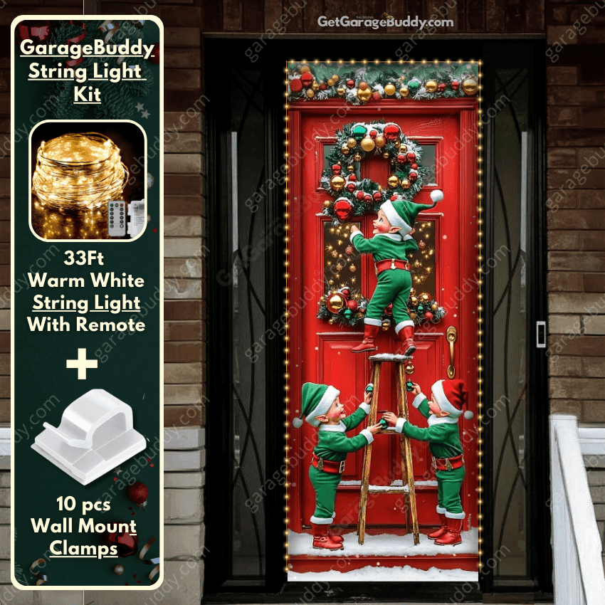 GarageBuddy | Christmas Front Door Covers