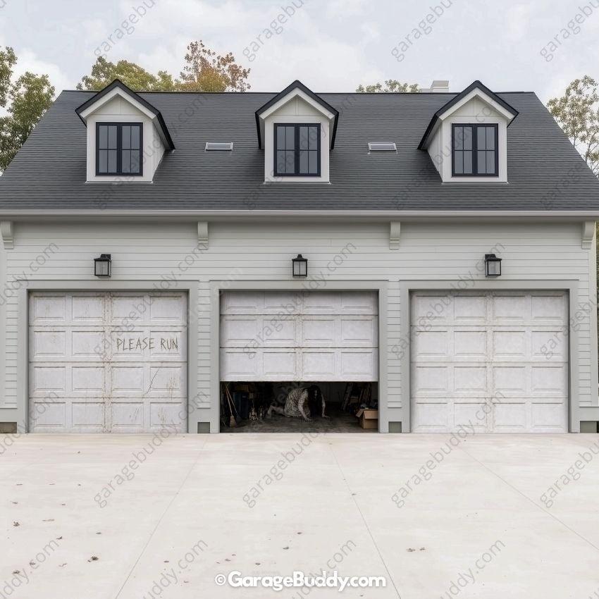 The Crawler | Halloween Garage Door Cover