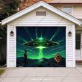 Alien Abduction | Halloween Garage Door Cover