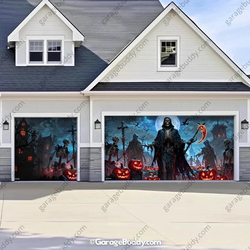 Cursed Night (Glow) | Halloween Garage Door Cover