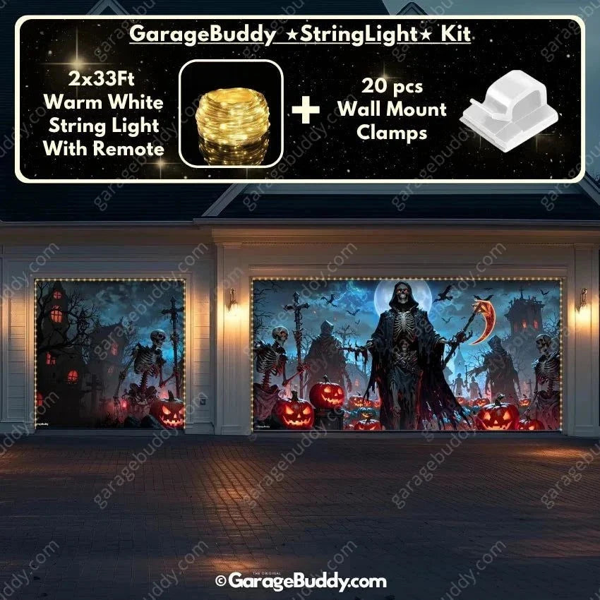 Cursed Night | Halloween Garage Door Cover