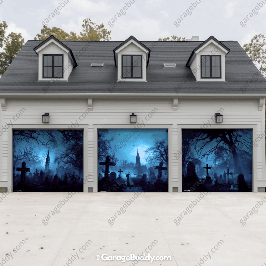 Grave Rising | Halloween Garage Door Cover