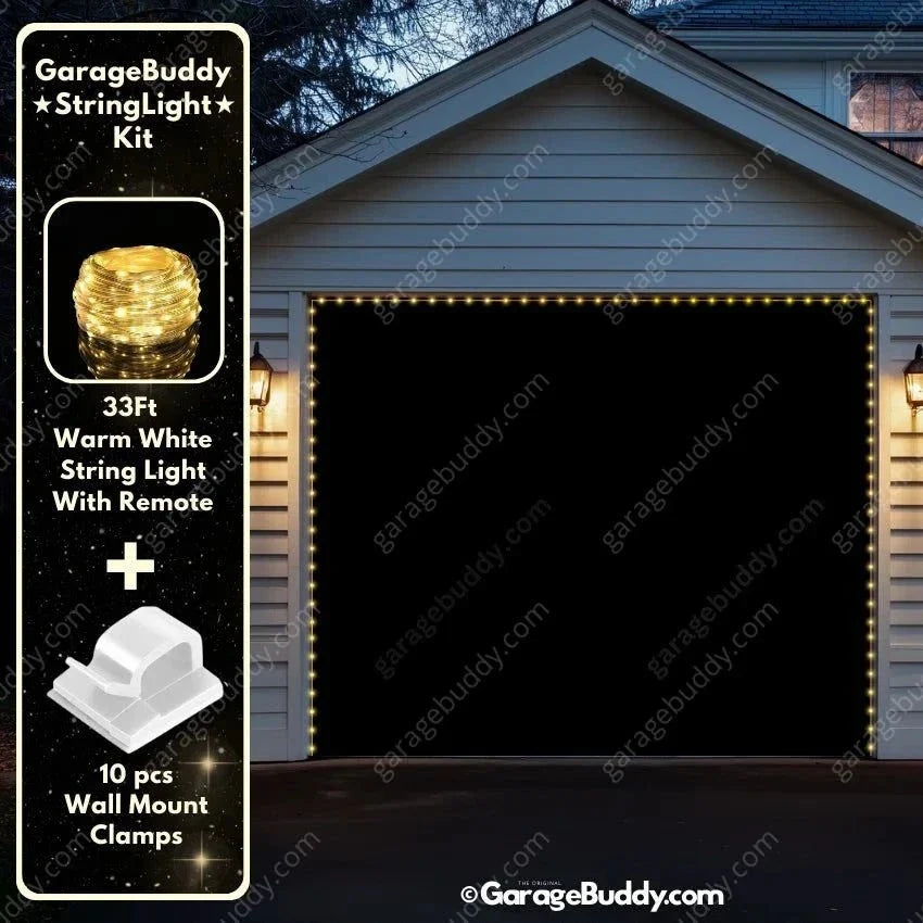 Classic Black | Garage Door Cover
