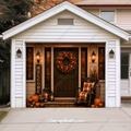 Autumn Eve | Fall Garage Door Cover