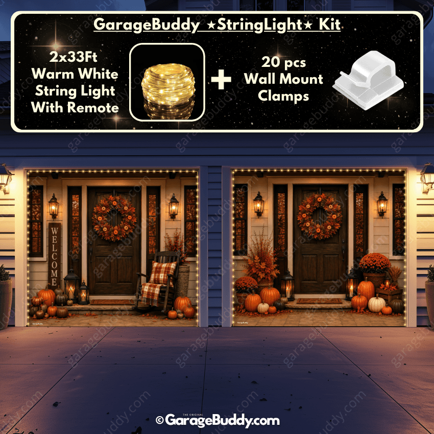 Autumn Eve | Fall Garage Door Cover