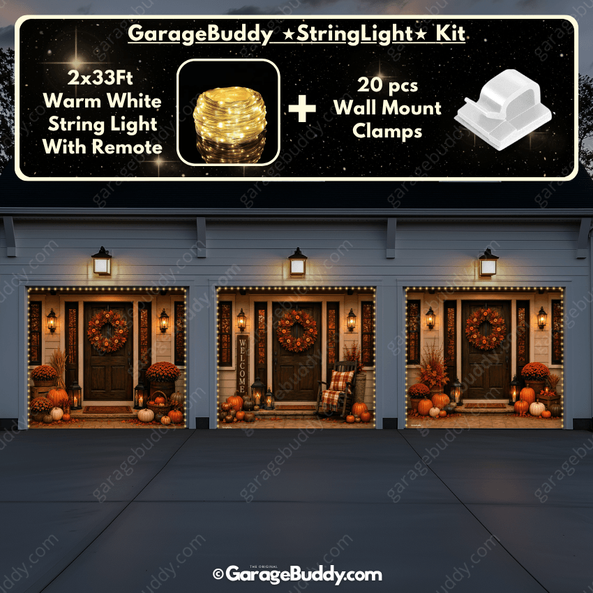 Autumn Eve | Fall Garage Door Cover
