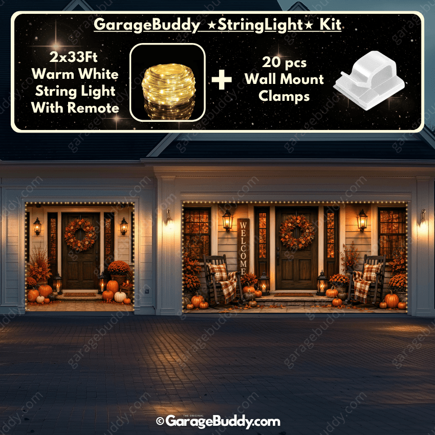 Autumn Eve | Fall Garage Door Cover