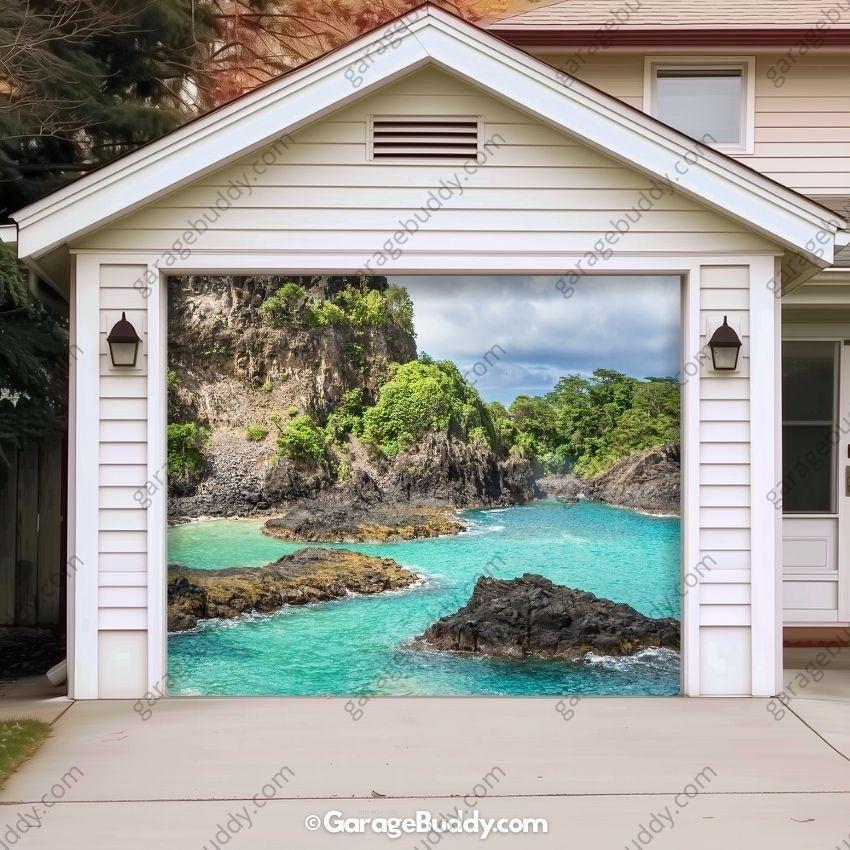 Islands | Nature Garage Door Cover