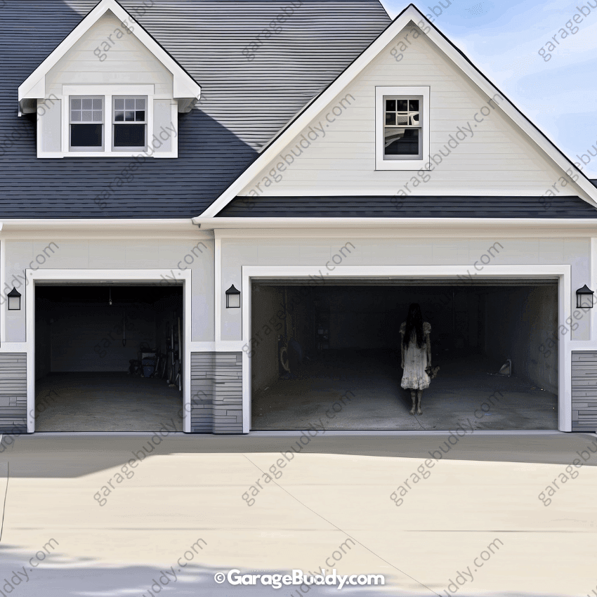 Possessed Girl | Halloween Garage Door Cover