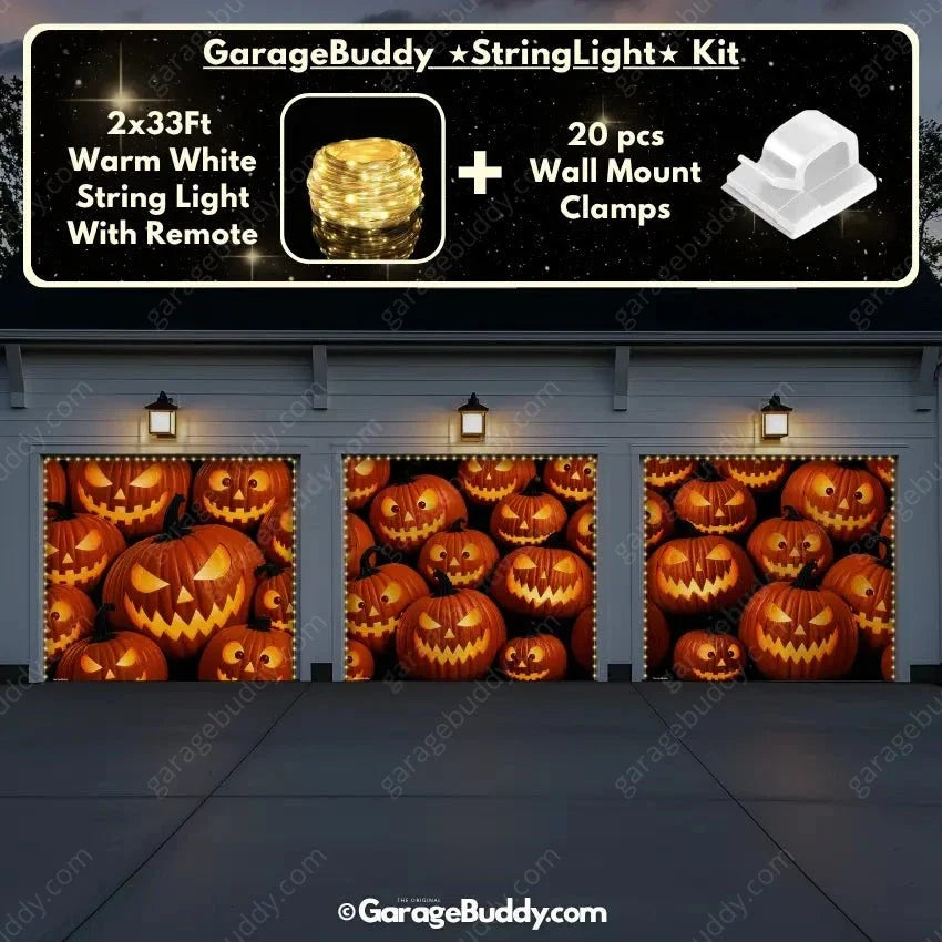 Pumpkin Parade | Halloween Garage Door Cover