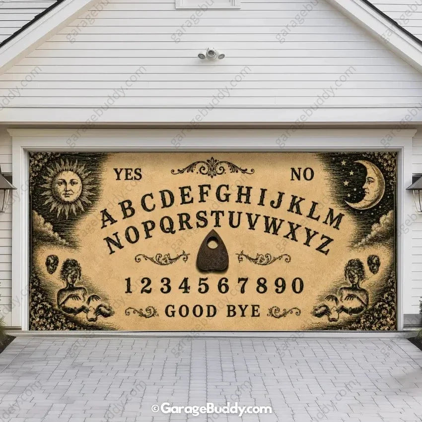 The Summoning Board | Halloween Garage Door Cover