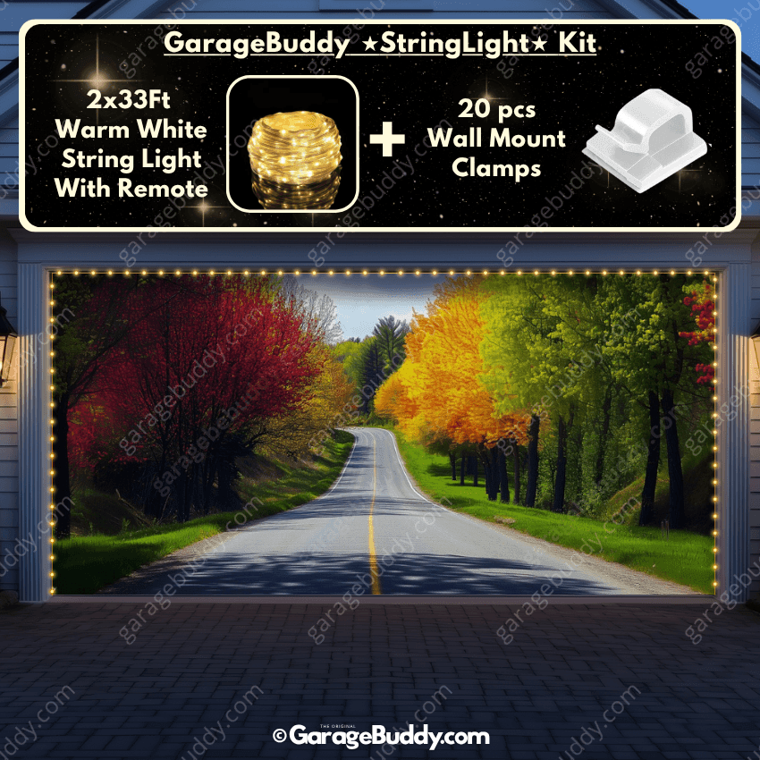 Spring Drive | Nature Garage Door Cover