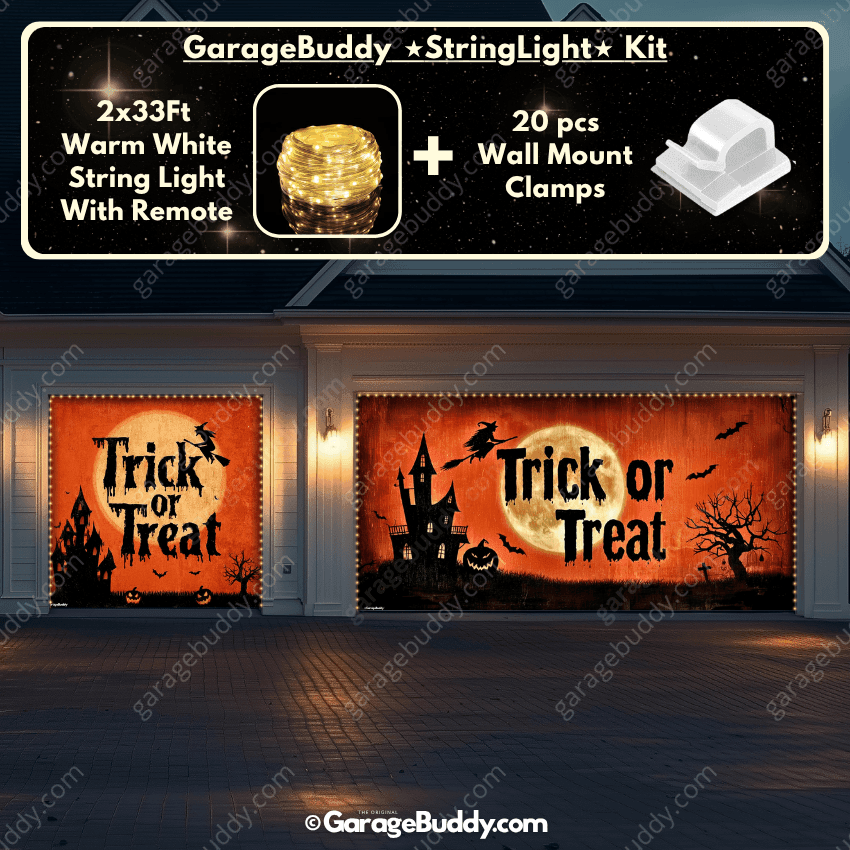 Trick Or Treat | Halloween Garage Door Cover