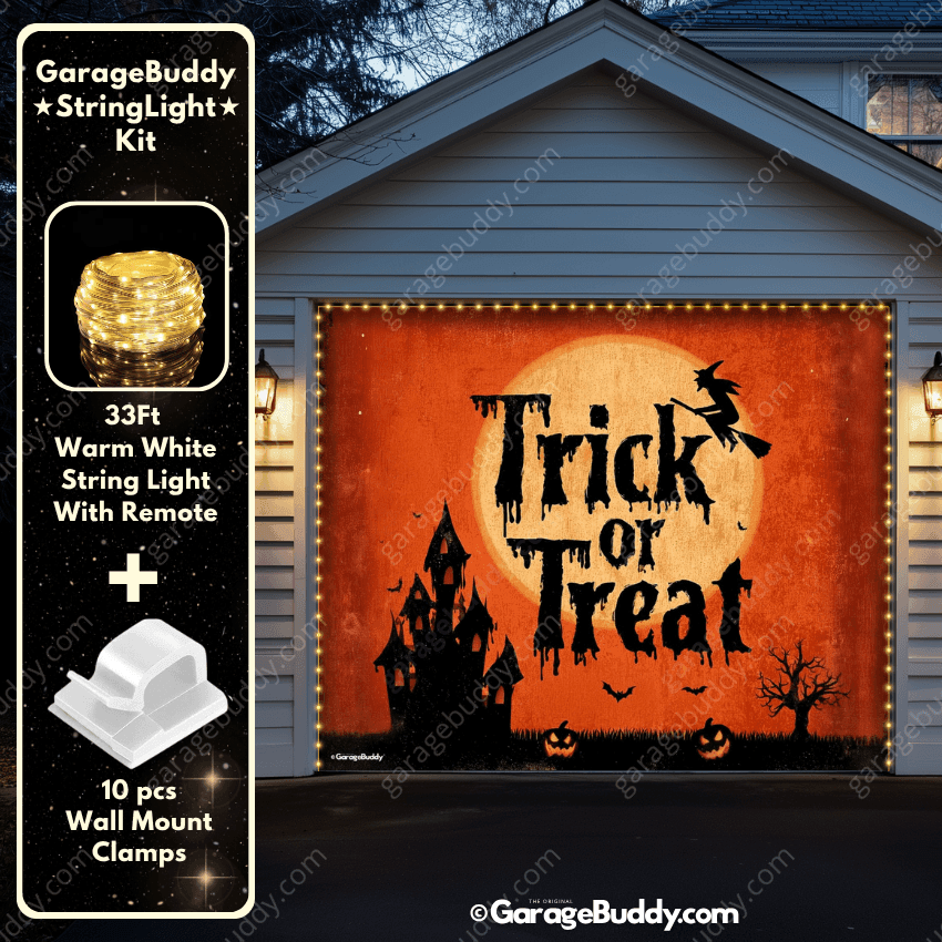 Trick Or Treat | Halloween Garage Door Cover