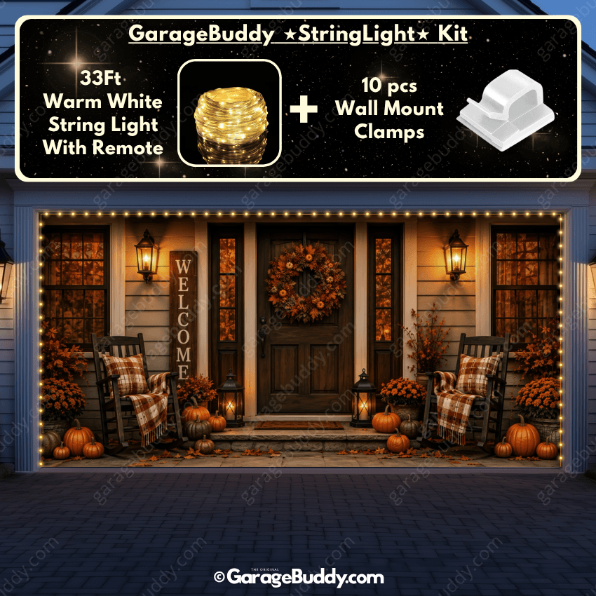 Autumn Eve | Fall Garage Door Cover
