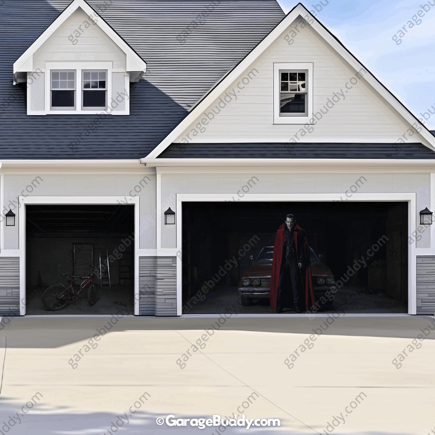 The BloodSucker | Halloween Garage Door Cover