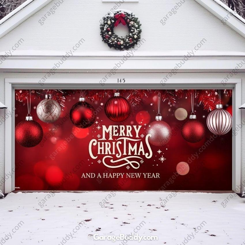 Christmas Ornaments & HNY | Christmas Garage Door Cover