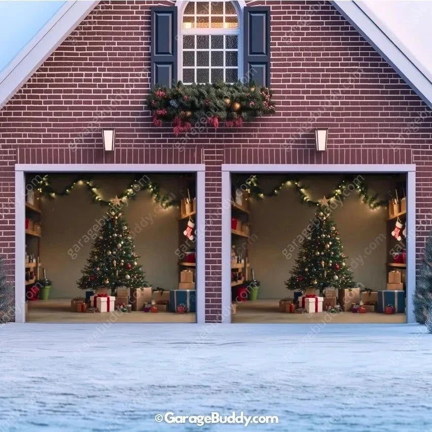 Festive Garage | Christmas Garage Door Cover