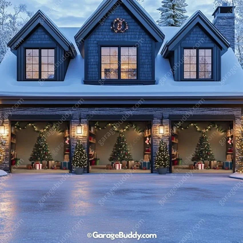 Festive Garage | Christmas Garage Door Cover
