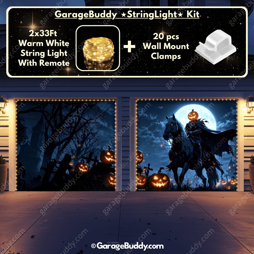 Headless Horseman | Halloween Garage Door Cover