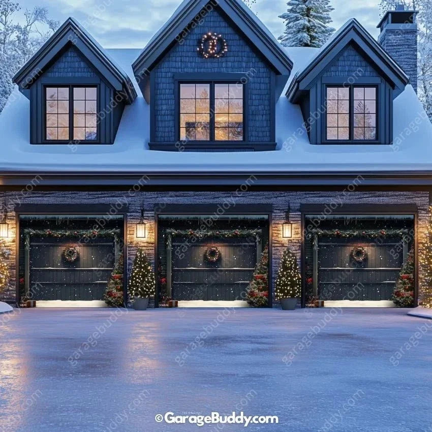 Holiday Door | Christmas Garage Door Cover
