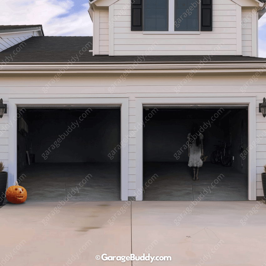 Possessed Girl | Halloween Garage Door Cover