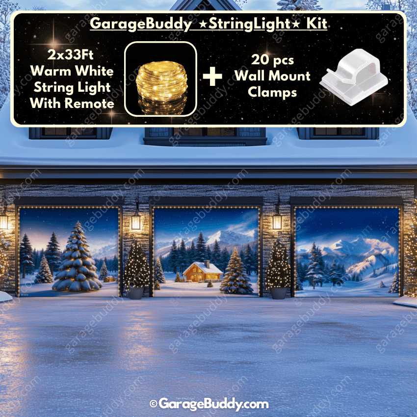 Winter Haven | Christmas Garage Door Cover