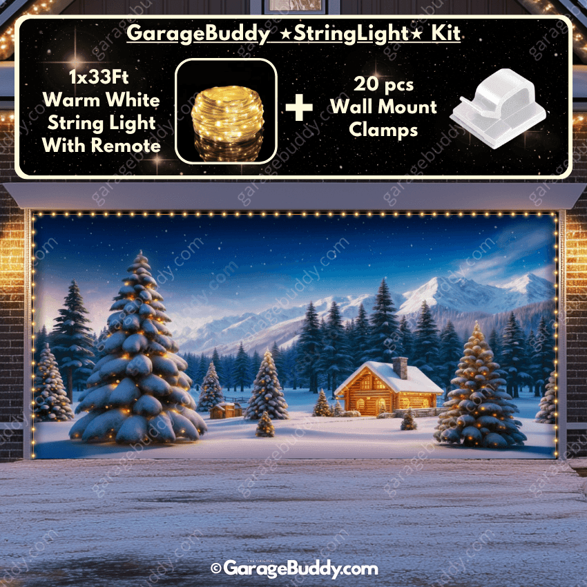 Winter Haven | Christmas Garage Door Cover