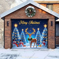 Winter Wonderland (Glow) | Christmas Garage Door Cover