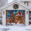 Gnome Wonderland (Glow) | Christmas Garage Door Cover