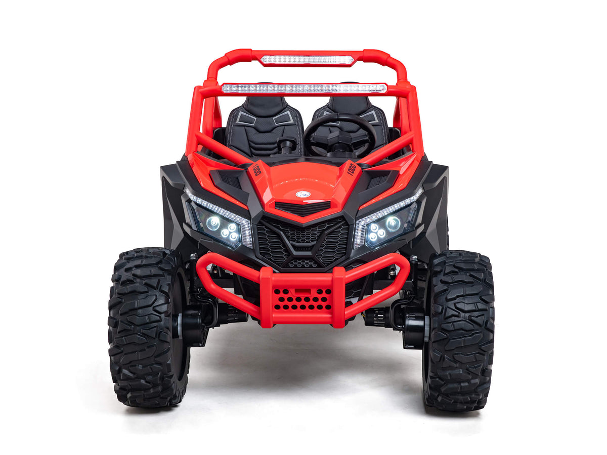 24V Ridington MAX-R All Terrain Ride-On Buggy with Remote - Red