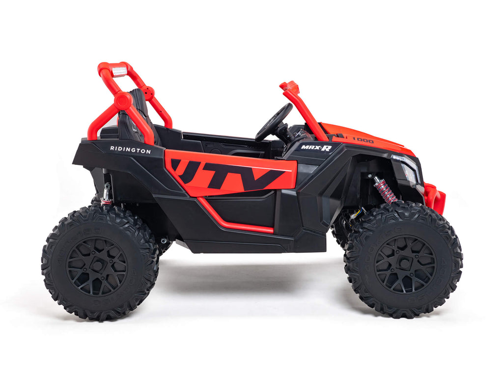 24V Ridington MAX-R All Terrain Ride-On Buggy with Remote - Red