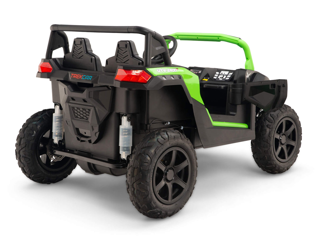 24V TREKCAR Rayder Ride-On Buggy - Green