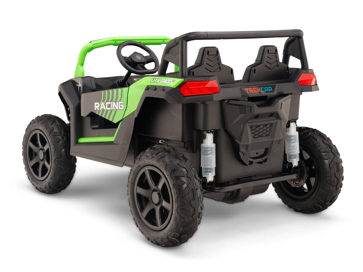 24V TREKCAR Rayder Ride-On Buggy - Green