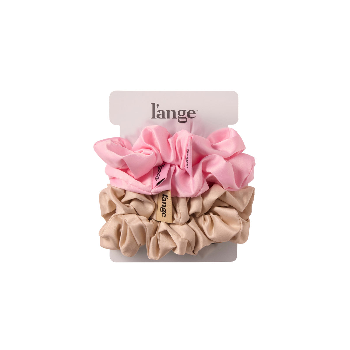 Large Satin Scrunchies 4 Piece Set