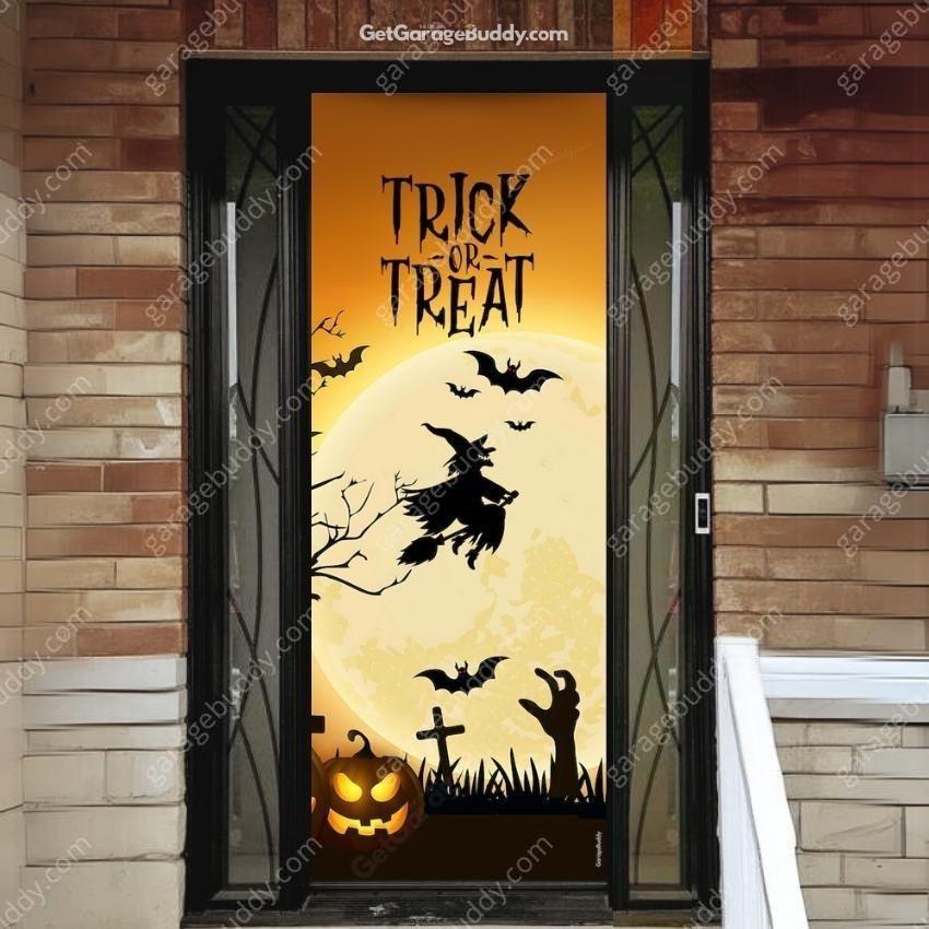Trick or Treat | Halloween Front Door Cover