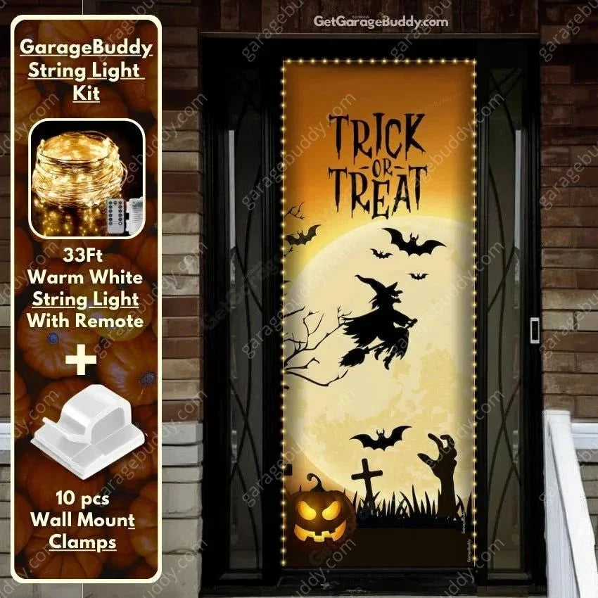 GarageBuddy Halloween Front Door Covers